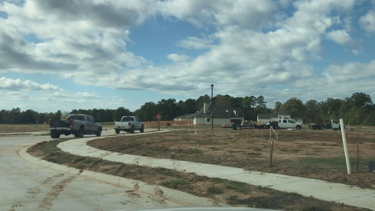 The Grove construction site